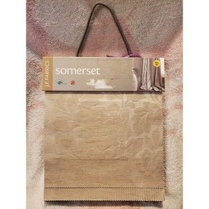 SOMERSET Fabric Sample Book-JF FABRICS 50pc Textured Swatch Cloth Draper…